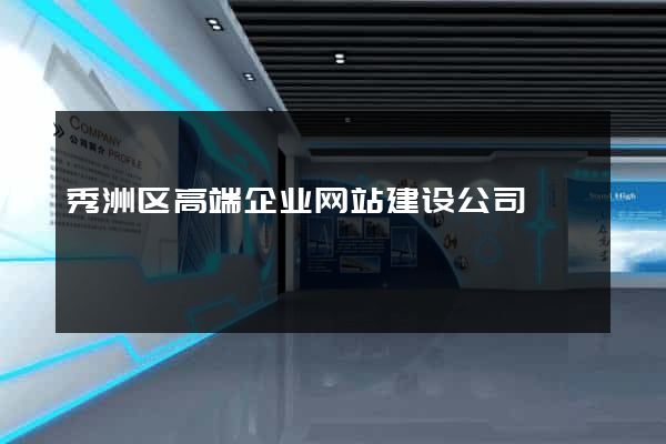 秀洲区高端企业网站建设公司