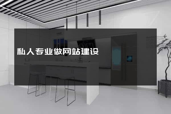 私人专业做网站建设