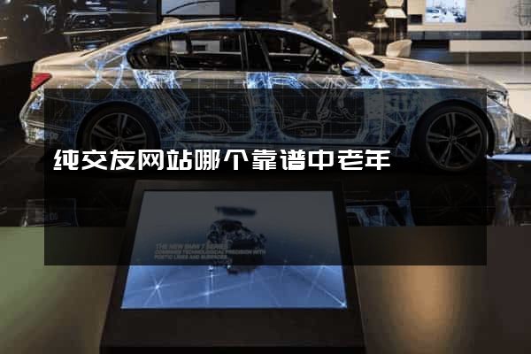 纯交友网站哪个靠谱中老年