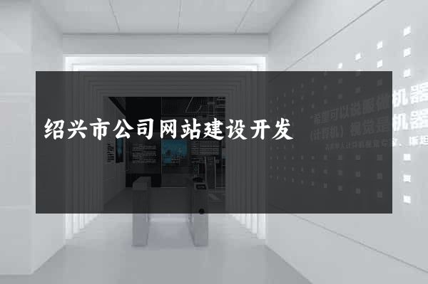 绍兴市公司网站建设开发