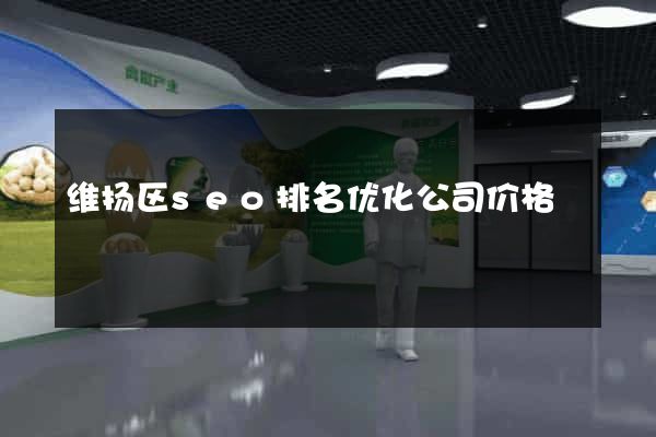 维扬区seo排名优化公司价格