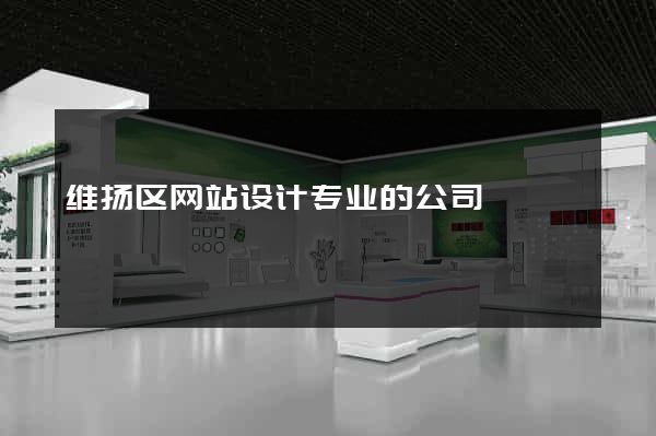 维扬区网站设计专业的公司
