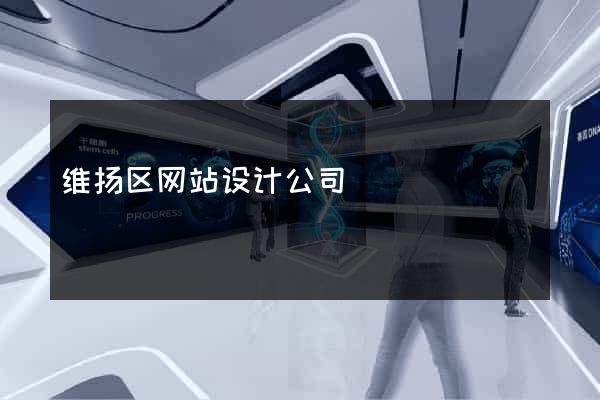 维扬区网站设计公司