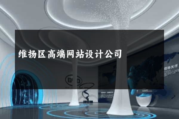 维扬区高端网站设计公司