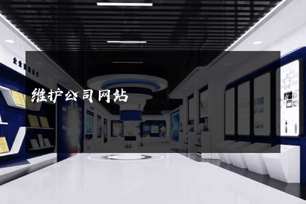 维护公司网站