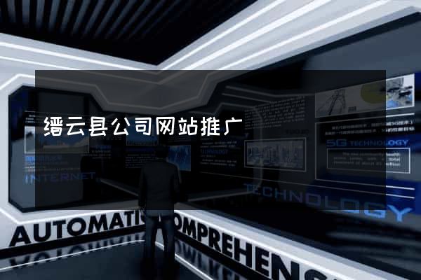 缙云县公司网站推广