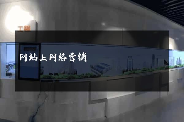 网站上网络营销