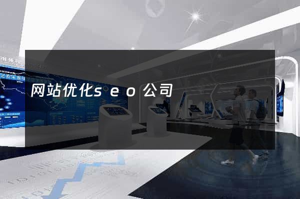 网站优化seo公司