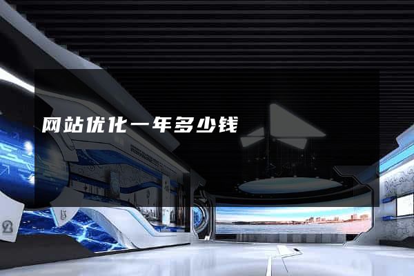 网站优化一年多少钱