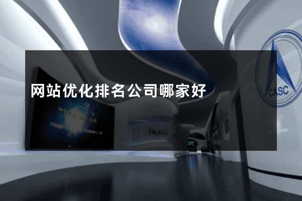 网站优化排名公司哪家好