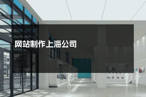 网站制作上海公司