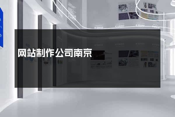 网站制作公司南京