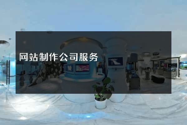 网站制作公司服务