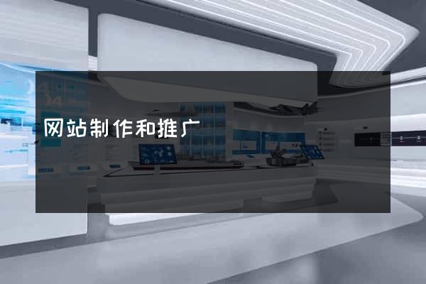 网站制作和推广