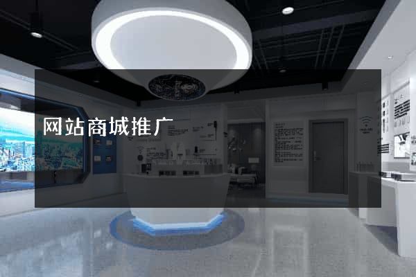 网站商城推广