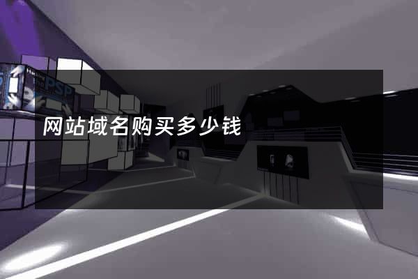 网站域名购买多少钱