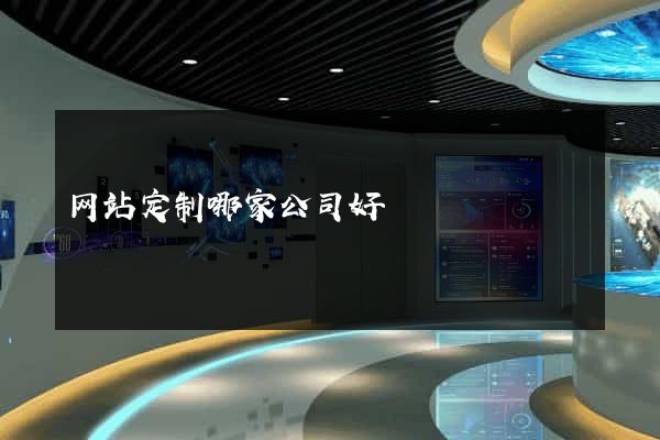 网站定制哪家公司好