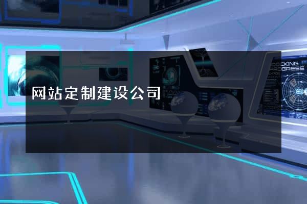 网站定制建设公司
