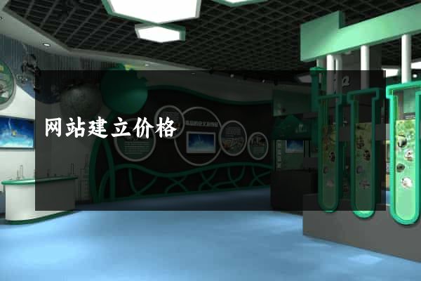 网站建立价格