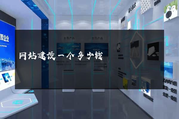 网站建设一个多少钱