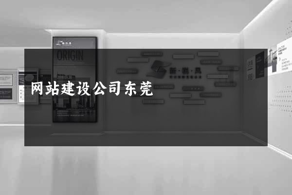网站建设公司东莞