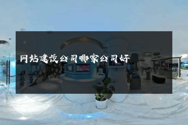 网站建设公司哪家公司好