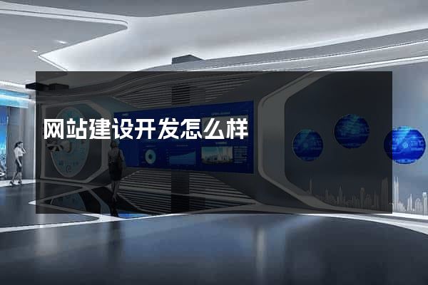 网站建设开发怎么样