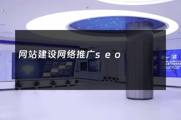 网站建设网络推广seo