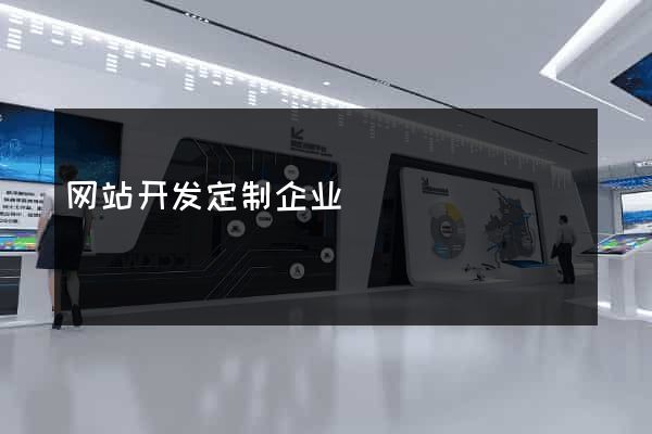 网站开发定制企业