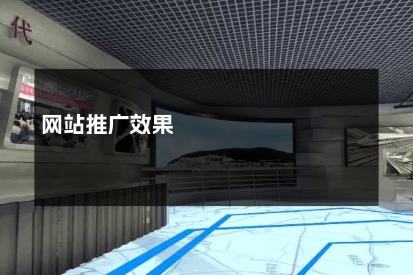 网站推广效果