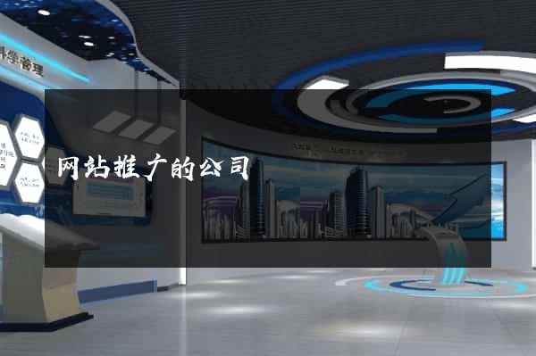 网站推广的公司