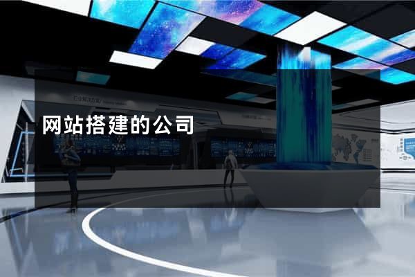 网站搭建的公司