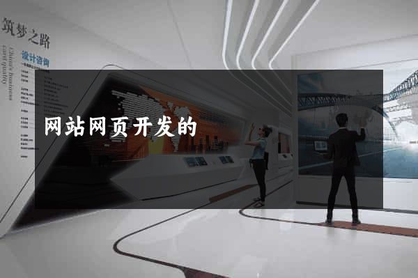 网站网页开发的