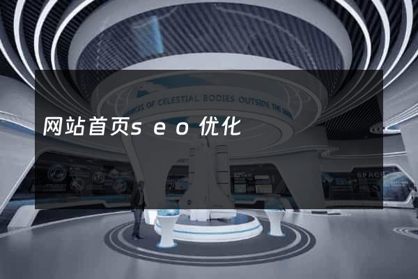 网站首页seo优化