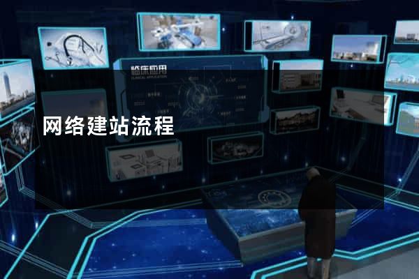 网络建站流程