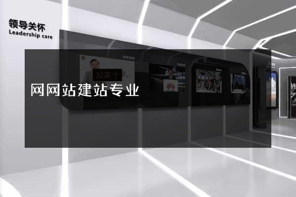网网站建站专业
