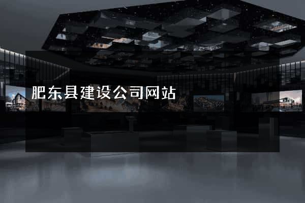 肥东县建设公司网站