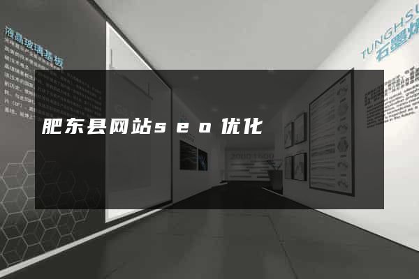 肥东县网站seo优化