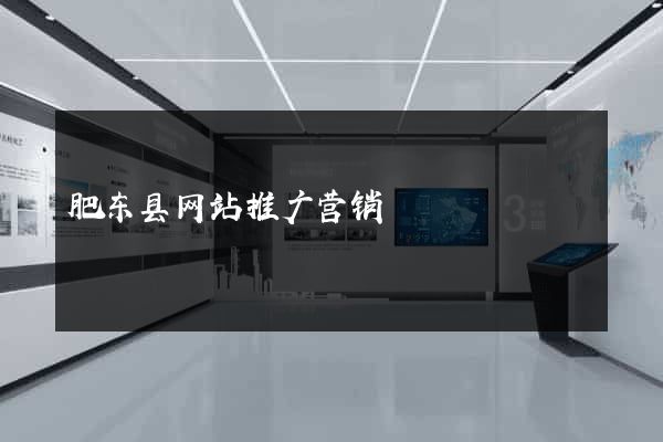 肥东县网站推广营销