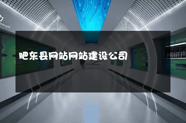 肥东县网站网站建设公司