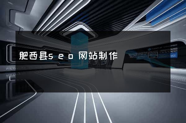 肥西县seo网站制作