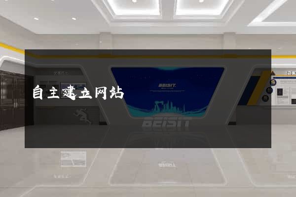 自主建立网站