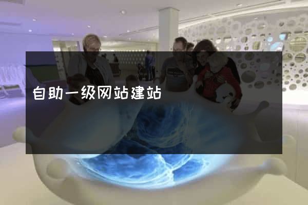 自助一级网站建站