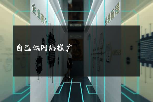 自己做网站推广