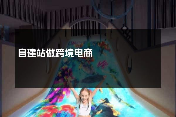 自建站做跨境电商