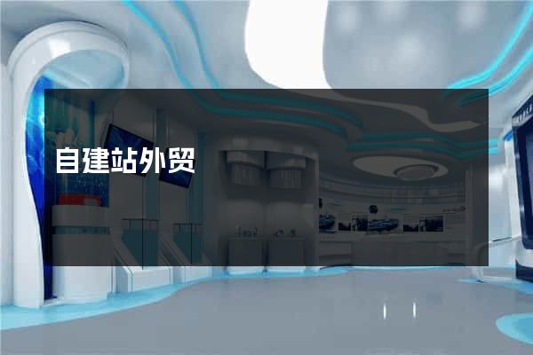 自建站外贸