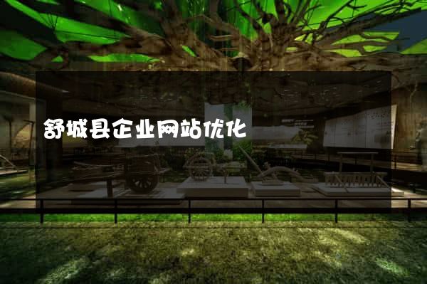 舒城县企业网站优化