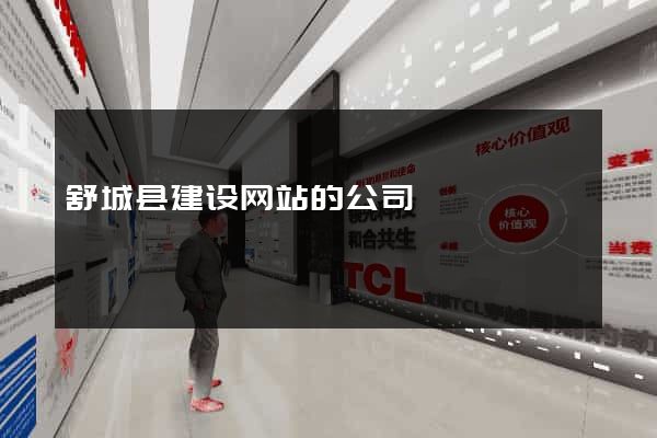 舒城县建设网站的公司