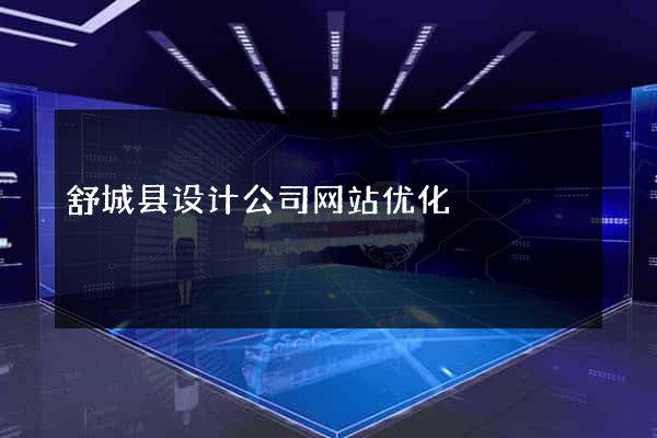 舒城县设计公司网站优化