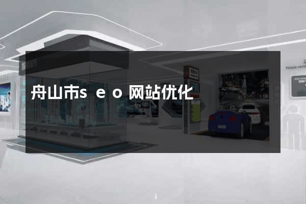 舟山市seo网站优化